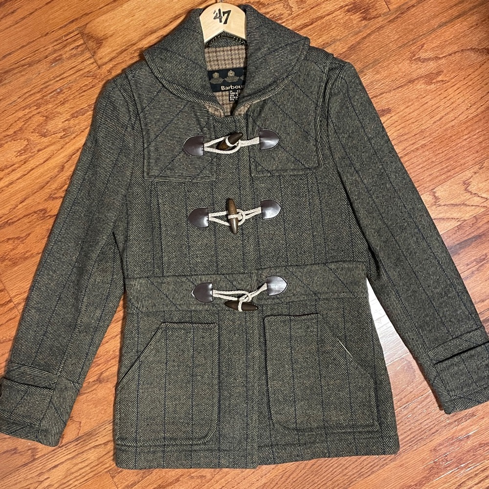 Barbour Checkered Wool Jacket